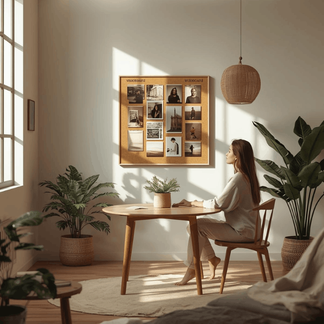 Visionboard Anleitung