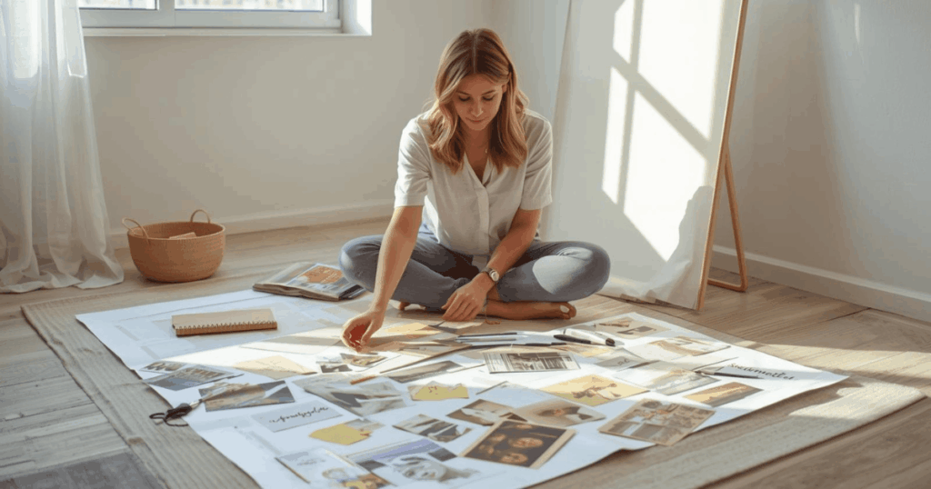 Visionboard erstellen